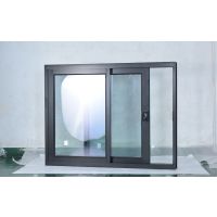 Waterproof 5mm double glazing aluminum sliding window thumbnail image