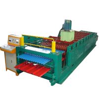 double layer roofing sheet roll forming machine thumbnail image
