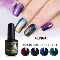 RONIKI Magic Box Cat Eye Gel Polish,Cat Eye Gel,3D Cat Eye Nail Gel Polish,Variety Cat Eye Gel thumbnail image
