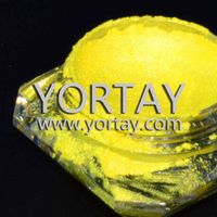 Cloth and Leather Lemon Yellow Fluorescent Pearls Dye thumbnail image