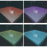 RGB 3in1 LED starlit dance floor interactive floor twinlking floor thumbnail image