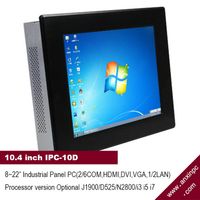 10.4 Inch 1024x768 industrial panel pc All in One PC with touch screen thumbnail image