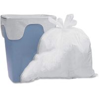 PLASTIC GARBAGE BAG S-SHAPED HANDLE BAGS ON ROLL MADE IN VIETNAM thumbnail image