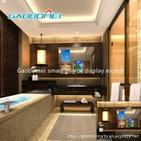 Gaobomei Customized AD mirror advertising lcd display / interactive mirror / lcd magic mirror / elec thumbnail image