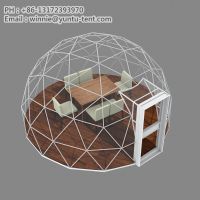 26Ft Glamping Geodesic Igloo Dome Outdoor Camping Tent Prefab House Hotel Resort thumbnail image