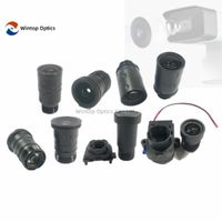 EFL focal length 1mm 2mm 3mm 4mm 5mm 6mm 8mm optical surveillance lens for vehicle automobile camera thumbnail image
