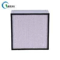 99.99% High Efficiency And Capacity Aluminum pleated Hepa for HVAC industry filter thumbnail image