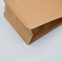 Customs kraft paper food packaging stand up pouch coffee tea paper bags thumbnail image