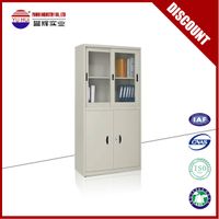 factory produce grey 2 door file cabinet for sale thumbnail image