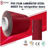 PVC laminated steel sheet for refrigerator parts panel&side panel thumbnail image