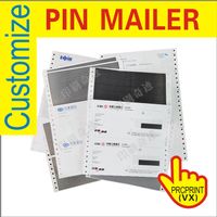 Custom Logo Printing Pin Mailer for Bank thumbnail image
