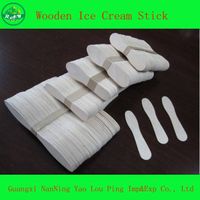 Wholesale Competitive Price Wooden Ice Cream Stick, Ice Cream Spoon With Customized Logo thumbnail image