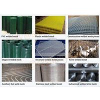 pvc coated wire mesh,green color pvc coated welded wire mesh rolls thumbnail image