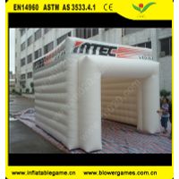 Large outdoor inflatable lawn event advertising tent thumbnail image