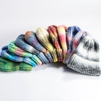 Wholesale Acrylic Custom Embroidery Winter Knitted Beanie Hat Custom Winter Hat thumbnail image