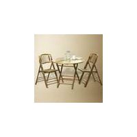 sell bamboo folding chair and table thumbnail image