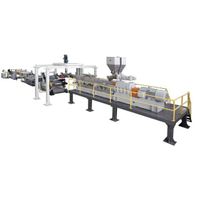 PET Single Screw Sheet Extrusion Line (with Crystallization and Dehumidifier)/ thumbnail image