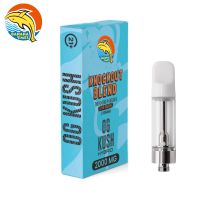Press-in 2gram HHC D8 510 Vape Carts Empty 2ml Thick Oil Vape Carts With stainless steel thumbnail image