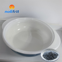Professional inorganic chemicals enamel cover Coating Powder Titanium frit Used For Steel/Cookware/p thumbnail image