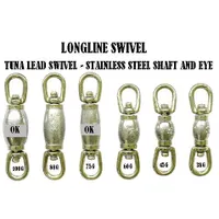Longline swivel - Leaded barrel swivel thumbnail image