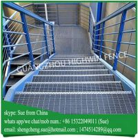 Hot dip galvanized steel grating for step thumbnail image