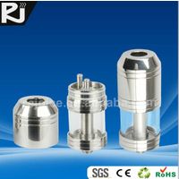 SAU1,Glass Clone cloutank storage atomizer for electronic cigarette,stainless steel & galss, easy DI thumbnail image