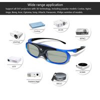 Active Shutter 3D Glasses with Rechargeable match all DLP 3D projector YANTOK thumbnail image