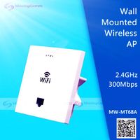 2.4GHz 300Mbps 1 LAN Inwall Mounted Wireless AP thumbnail image