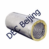 24kg Glass Fiber insulation 8 inch insulated flexible duct thumbnail image