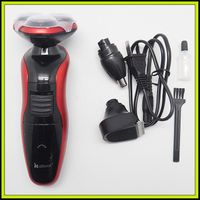 KW-611-3 NEW 3 in 1 Exchangeable Shaver with Nose Hair Trimmer Kit thumbnail image