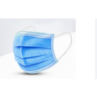 Earloop Pleated 3 Ply Medical Procedure Disposable Surgical Face Mask thumbnail image