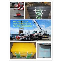 cheap price of High-wear &impact resistant UHMWPE outrigger crane mats for engineer vehicles thumbnail image