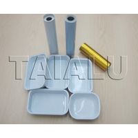 8011/ 3003 airline tray lacquered aluminum container foil food with ISO9001 SGS FDA thumbnail image