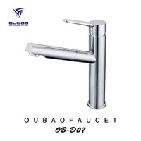 Hot sales polished chrome kitchen faucet with contracted modelling China supplier thumbnail image