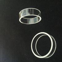High Quality Transparent Fused Silica Quartz Rings thumbnail image