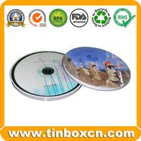 CD tin case,tin CD box,cd tin can,tin box,tin can thumbnail image
