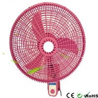 Wall Mounted Plastic Electric Fan with Oscillation Function New Arrival thumbnail image