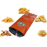 Burger Pocket High Quality Fried Chicken Packaging Bags Paper Sandwich Bag thumbnail image