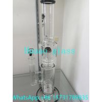 Beaker base glass tobacco pipe Made from durable clear glass thumbnail image