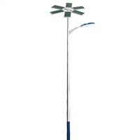 30w led solar street light with 6m lamp pole thumbnail image