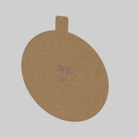 flange welding and spark deflection protection self adhesive paper discs thumbnail image