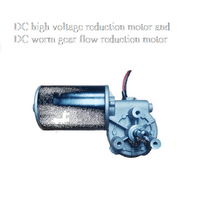 High voltage DC gear reducer motor and DC worm gear reducer motor thumbnail image
