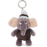 Elephant Custom Plush Keychain Plush Elephant Personalized Keychain thumbnail image