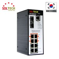 Industrial PoE Switch, 10/100/1000Mbps 8 UTP Ports with 100/1000/2.5Gbps 2 SFP Slots, Maximum power thumbnail image