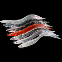 2pcs/set 15cm 3g Reflective Ribbonfish Soft Plastic Fish Lure Shad Fishing Bait Lures Fishing thumbnail image