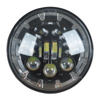 7'' Inch 70W Round LED Motorcycle Headlight Headlamp thumbnail image