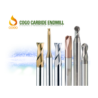 Korea Carbide End Mill, Strong for CBN, High Hardened Steels, Diamond Coating End Mill thumbnail image