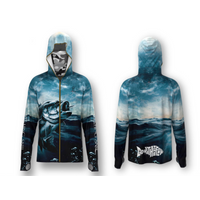 Summer breathable printed ice silk fishing suit thumbnail image
