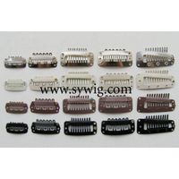hair clips/ clips/ clamp/gripper/ wig clip/ toupee clip/sanp clip thumbnail image