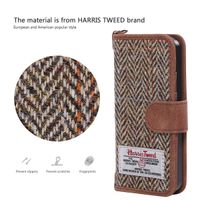 Harris Tweed Fabric Wallet Retro Royal Phone Case Cover For iPhone 6 thumbnail image